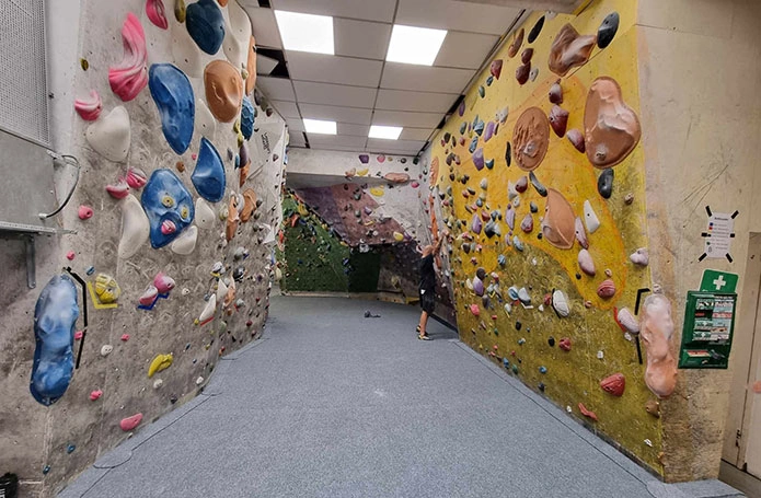 bild på klättergymmet klätterfabriken